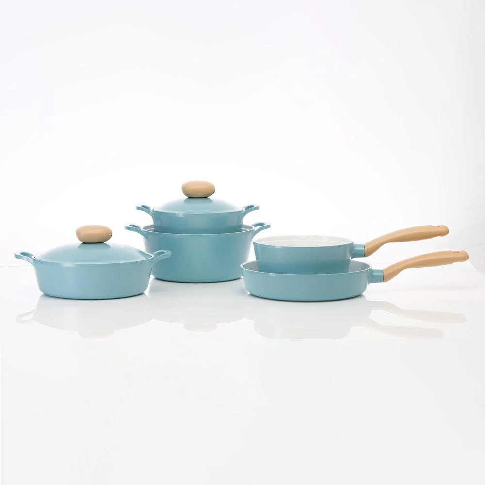 Neoflam Retro High Casserole Pan 22cm 2.8L - Image 7