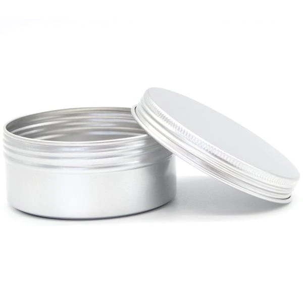 Aluminium Round Reusable Container with Lid - 150ml - Image 2