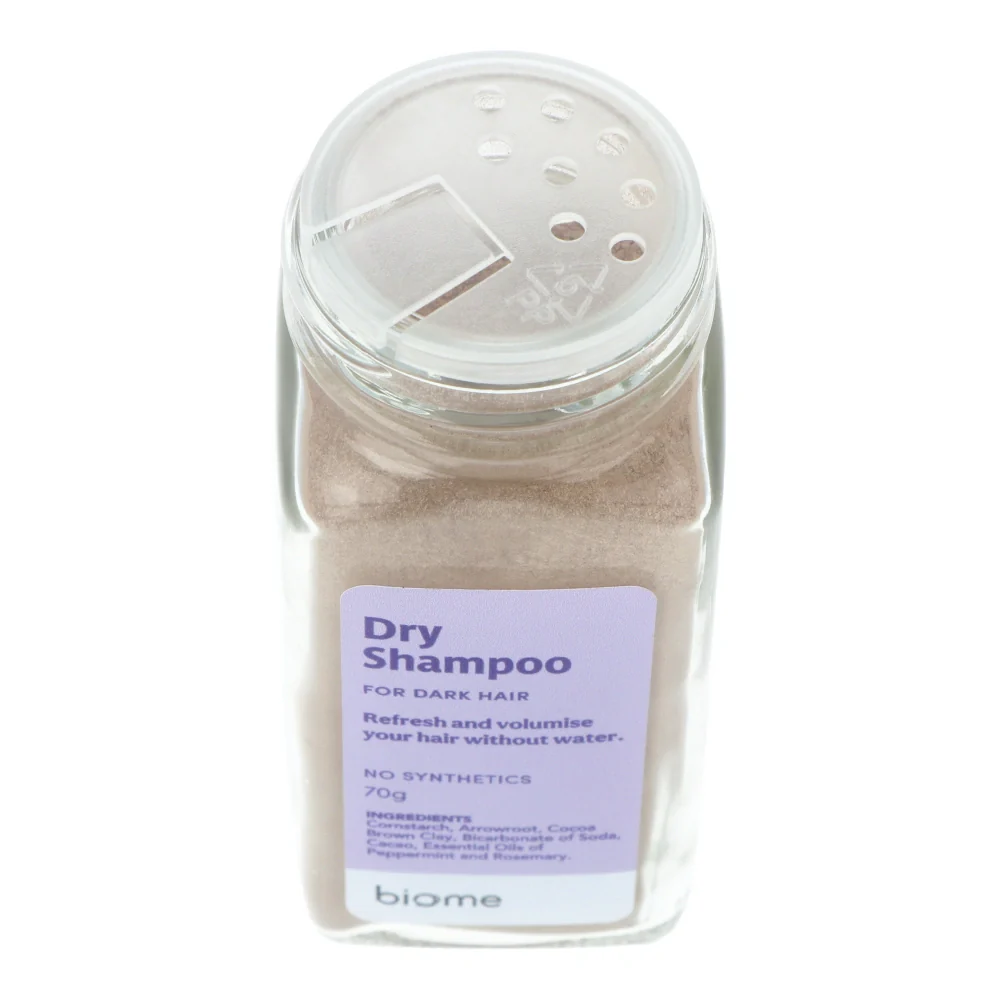 Biome Be.UNITY Dry Shampoo with Shaker - Dark - Image 2