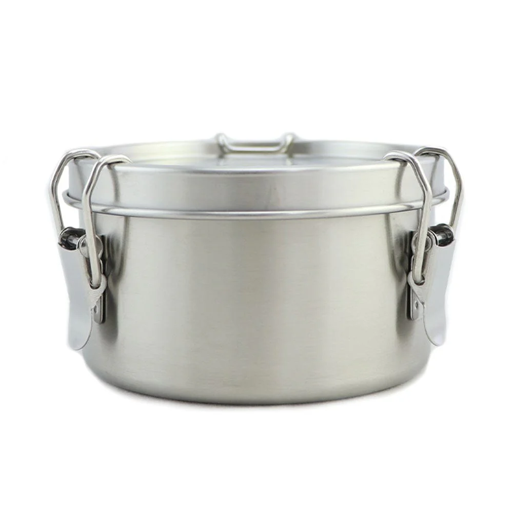 Biome Good To Go Round Leakproof Stainless Steel Container - 480ml 9.7cm D