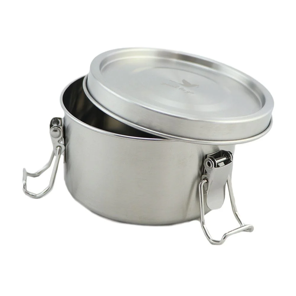 Biome Good To Go Round Leakproof Stainless Steel Container - 480ml 9.7cm D - Image 2