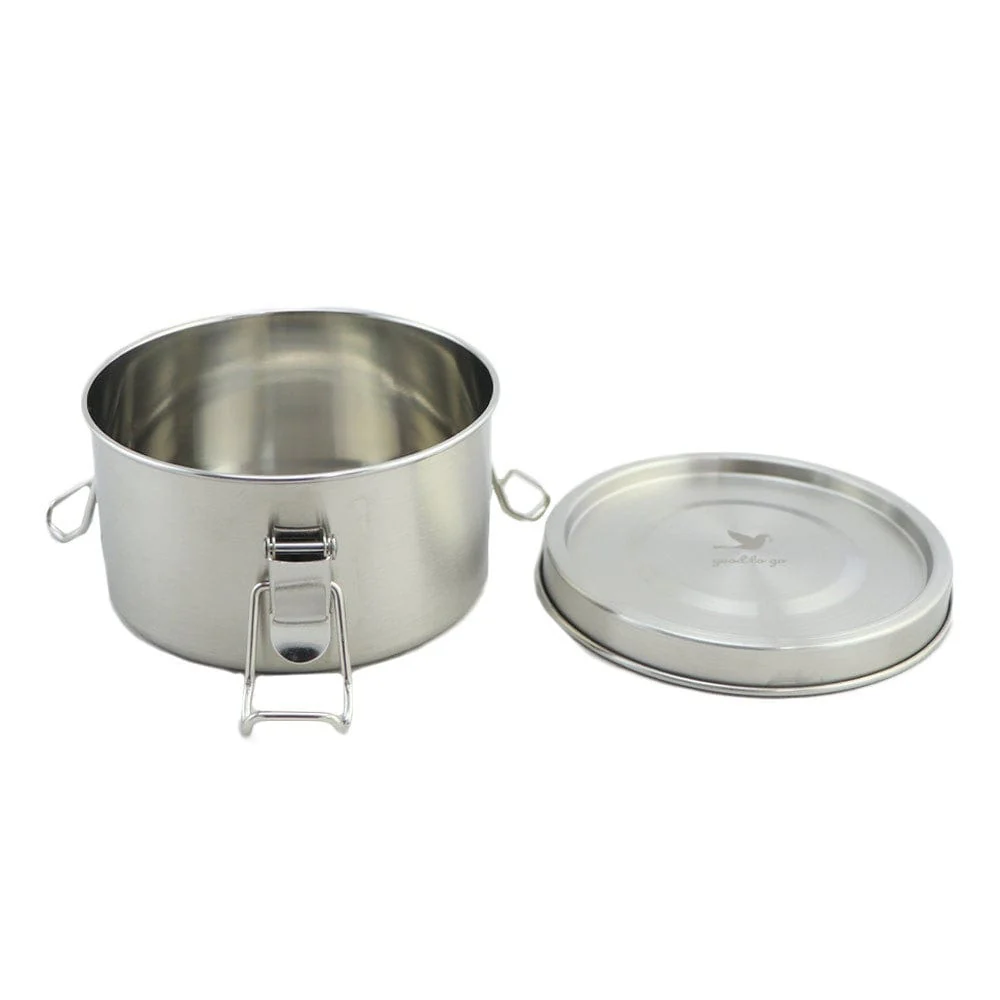 Biome Good To Go Round Leakproof Stainless Steel Container - 480ml 9.7cm D - Image 3