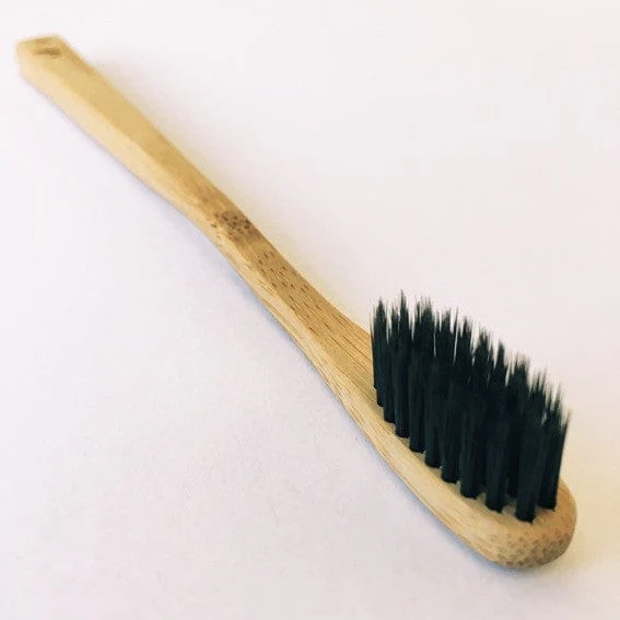 Charcoal Toothbrush Bamboo Adult - Soft - Image 3