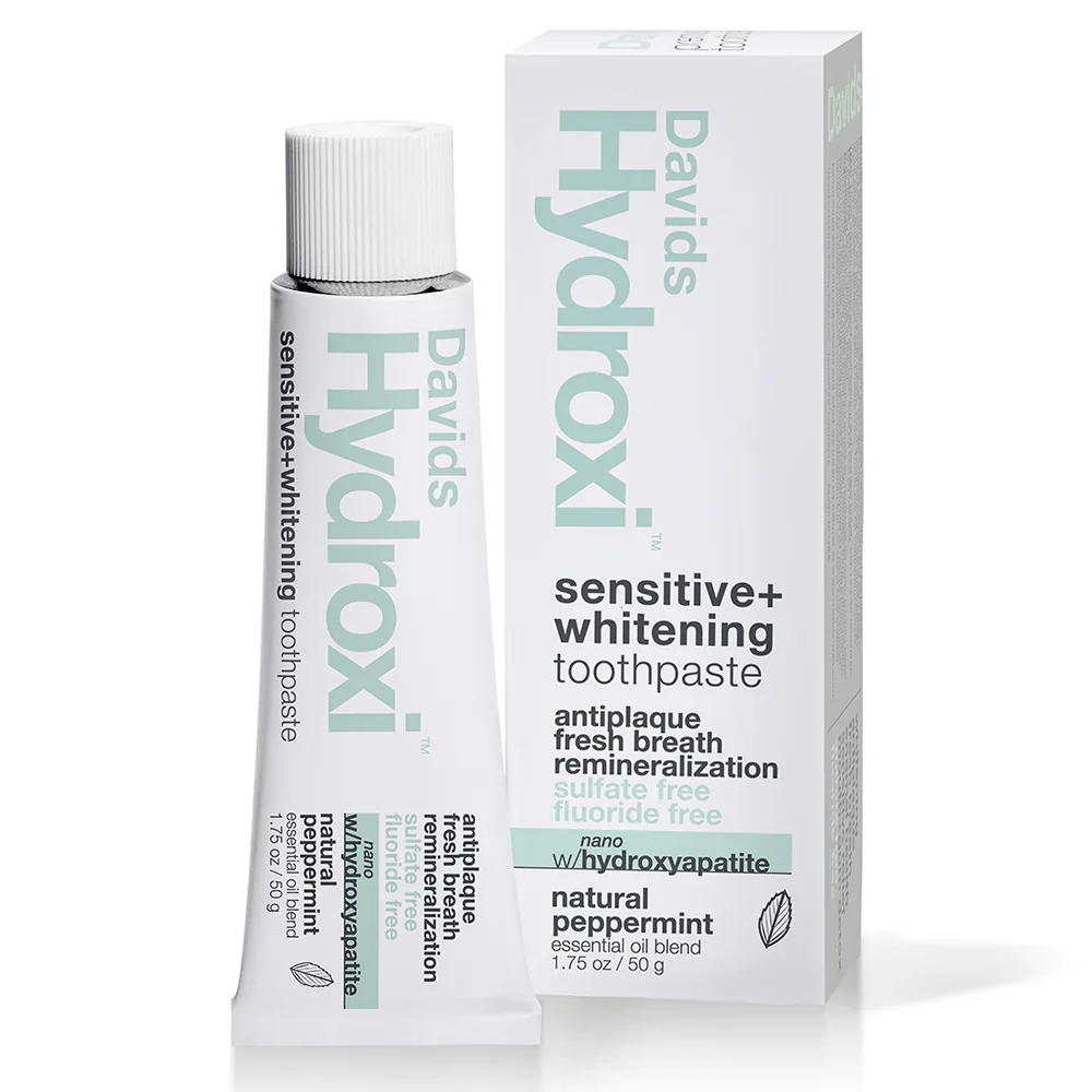 Davids Hydroxi Toothpaste - Sensitive + Whitening Peppermint - Image 4