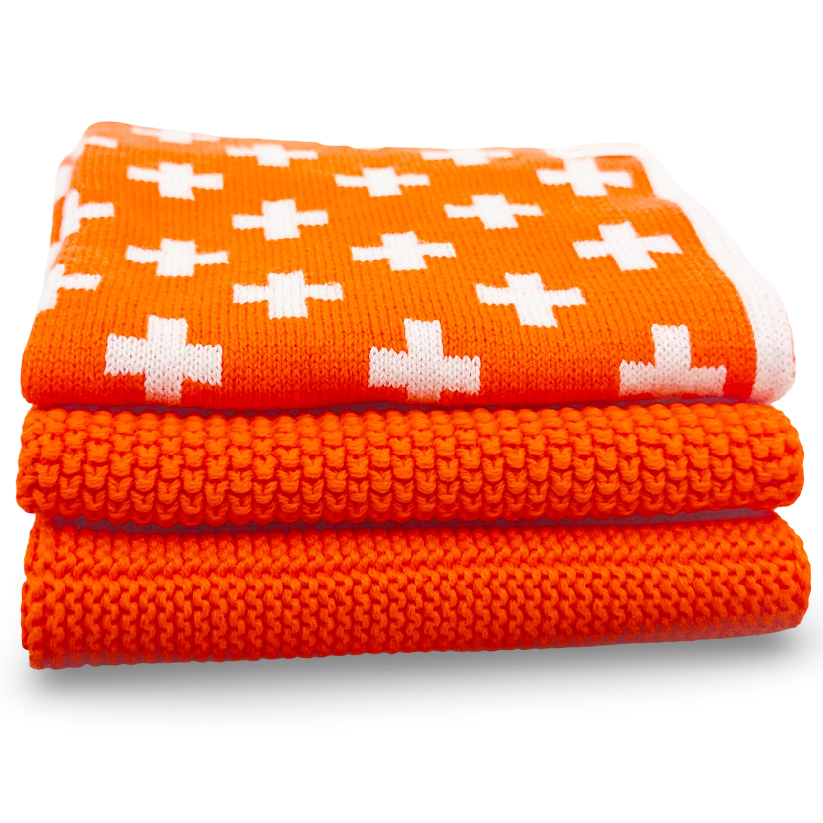 Ecovask Dish Cloth 3pc Variety Pack Organic Cotton - Image 12