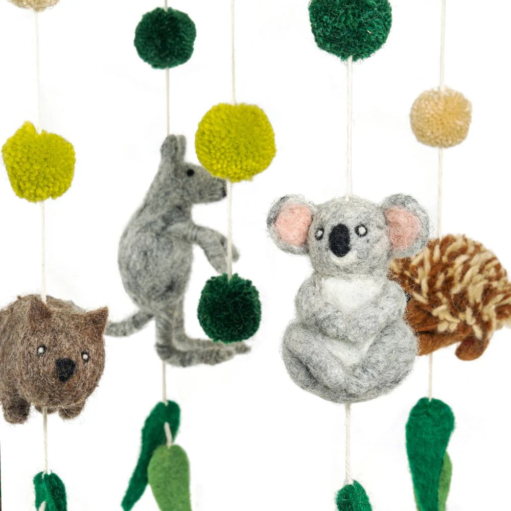 Felt Hanging Mobile - Australian Animals - Image 2