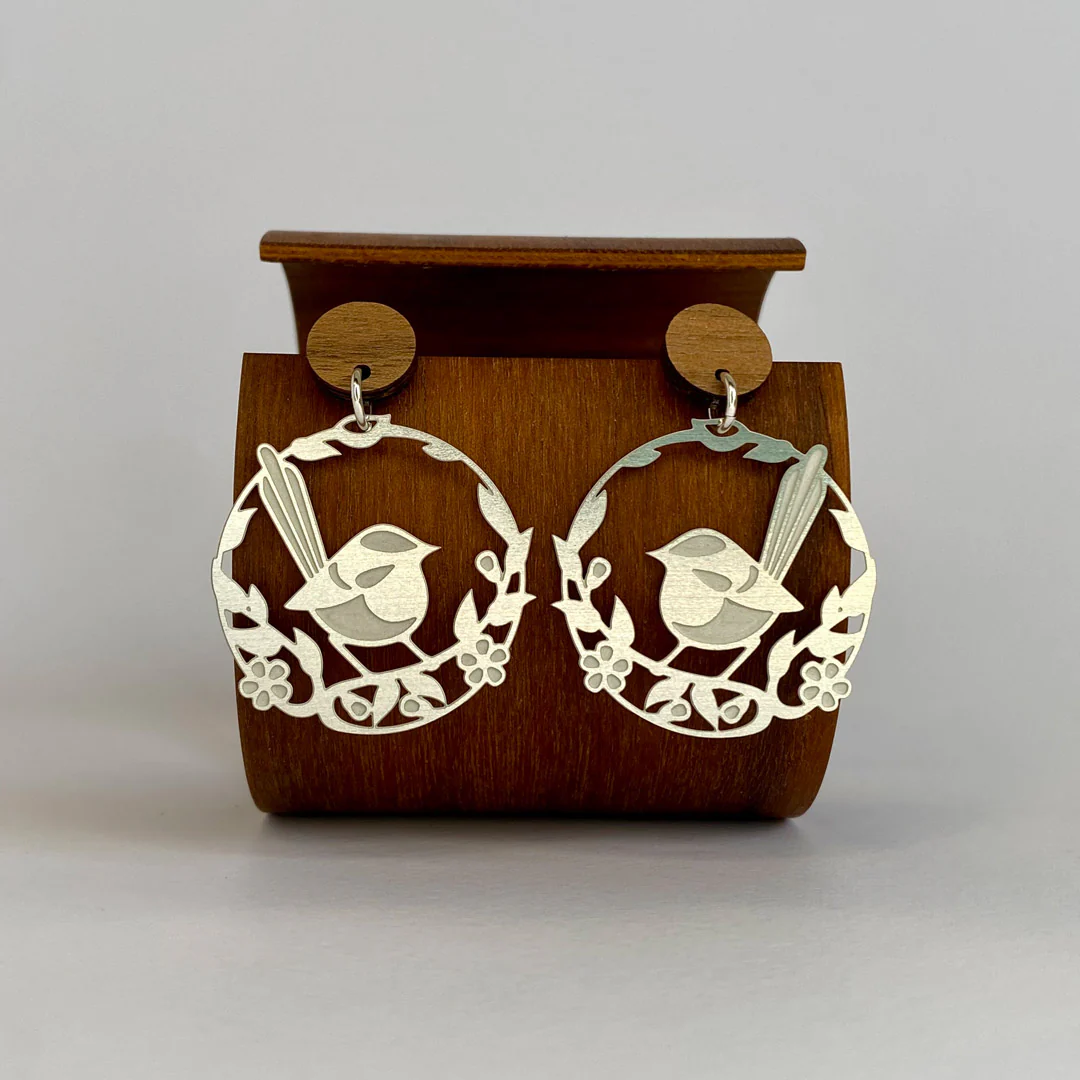 Go Do Good Stud Earrings - Fairy Wren