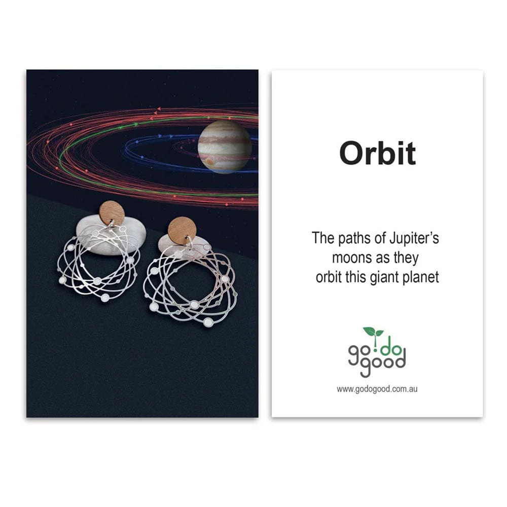 Go Do Good Hook Earrings - Orbit - Image 3