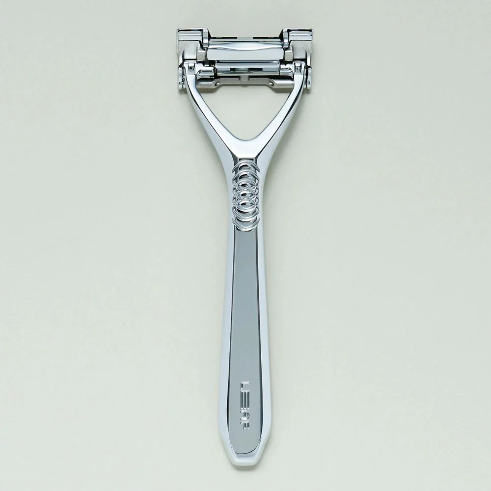Leaf Shave 2-Blade Reusable Pivoting Safety Razor (10pk Blades)