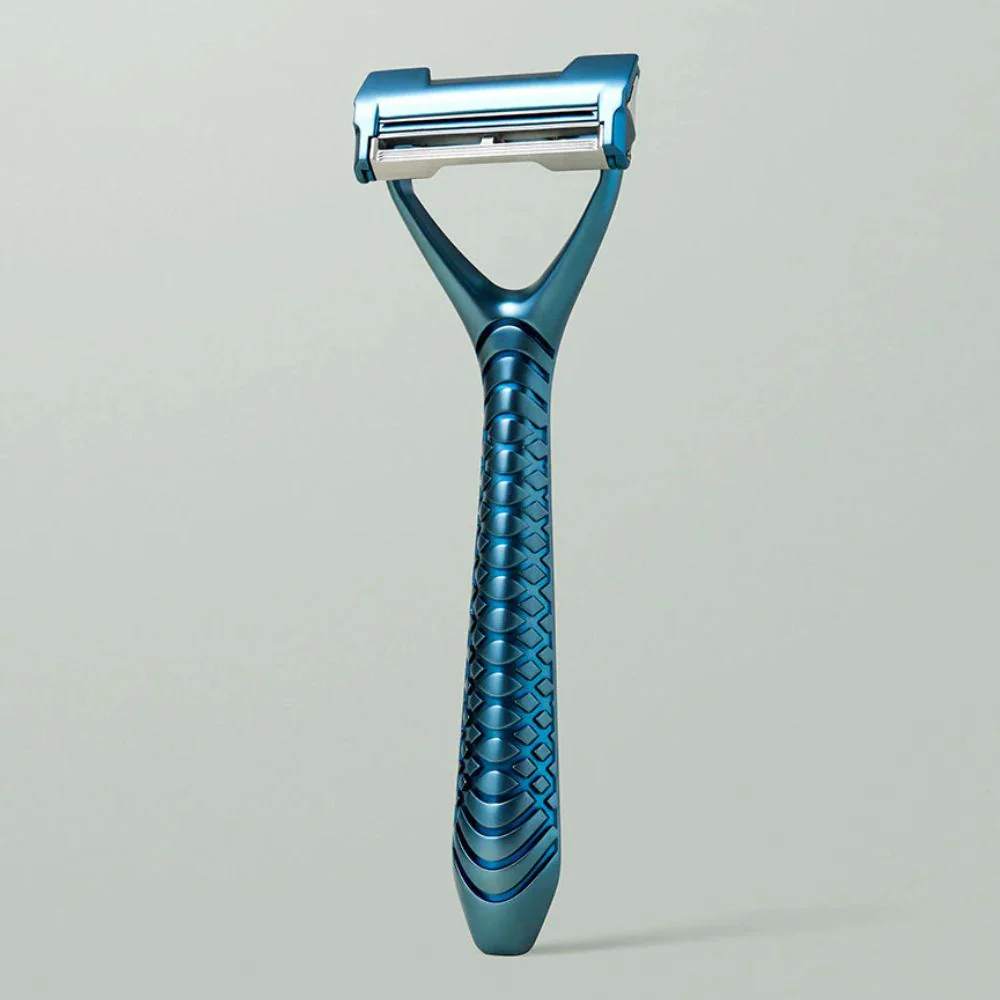 Leaf Shave 2-Blade Reusable Pivoting Safety Razor (10pk Blades) - Image 12