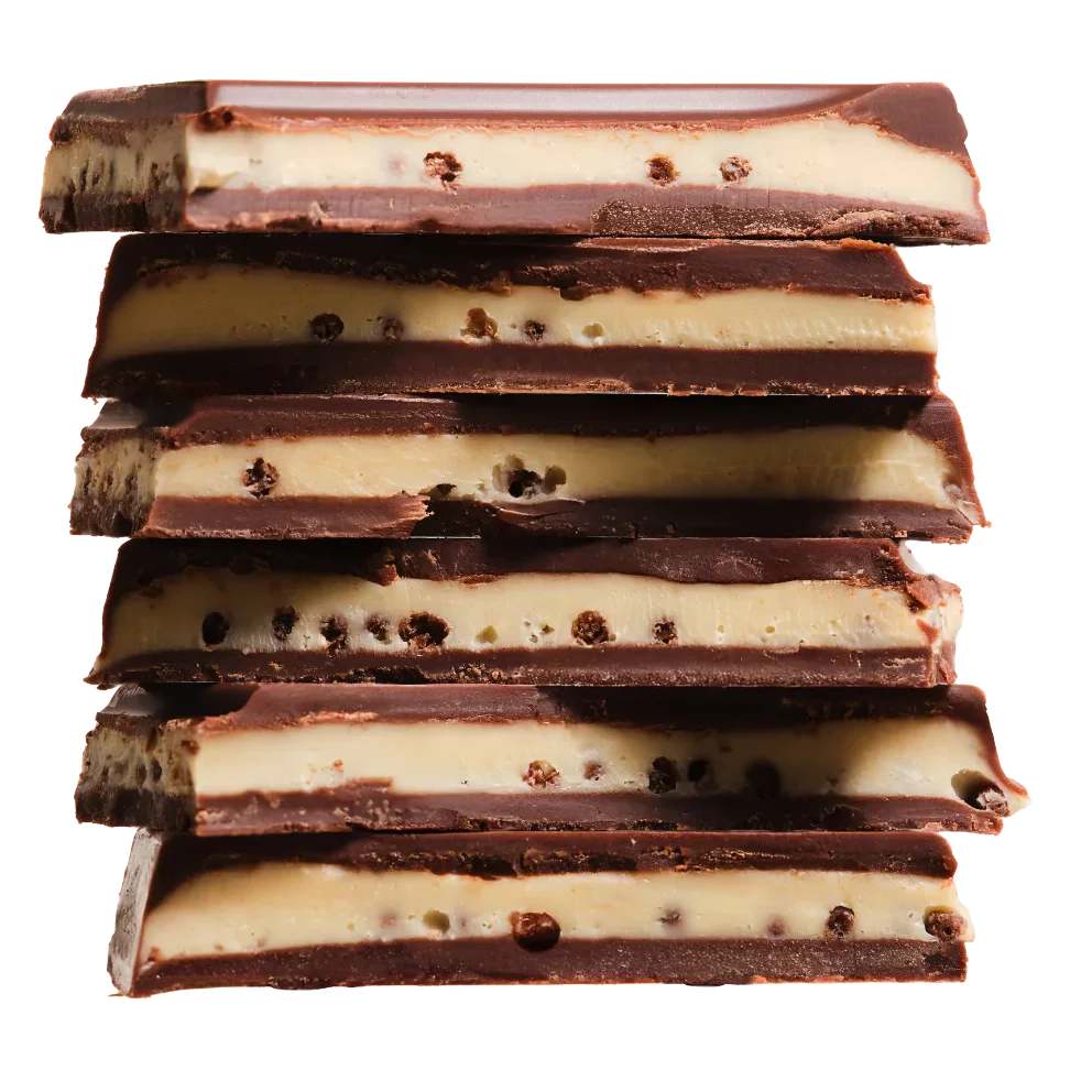 Loco Love Luvio Peppermint & Cacao Crisp Vegan Chocolate - 90g - Image 2