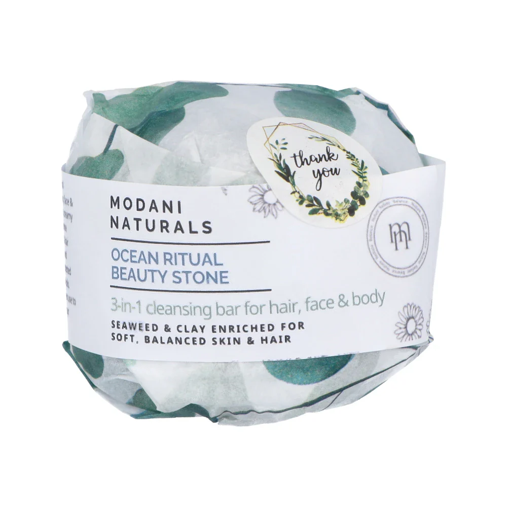 Modani Naturals Shampoo & Cleansing Bar for Hair, Face & Body - Ocean Ritual - Image 3