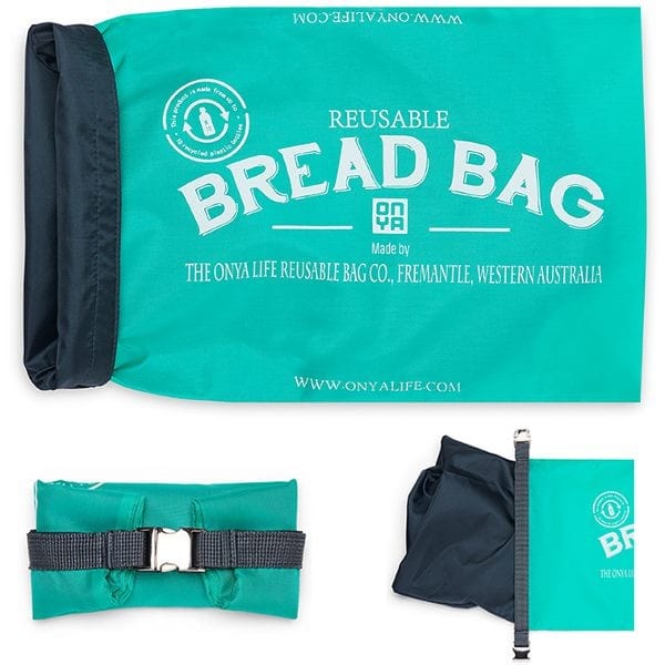 Onya Bread Bag - Aqua - Image 3