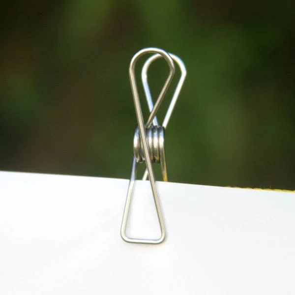 Stainless Steel TINY Pegs 4.3cm long - 201 Grade (72 pegs) Craft pegs, Photos, Paper Clip - Image 4