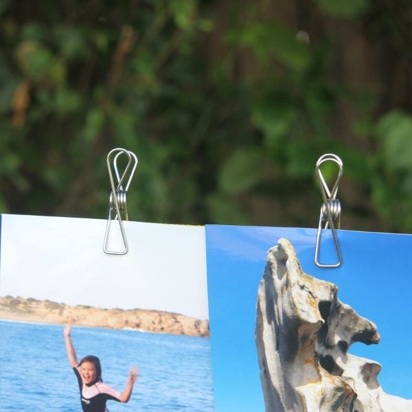 Stainless Steel TINY Pegs 4.3cm long - 201 Grade (72 pegs) Craft pegs, Photos, Paper Clip - Image 5