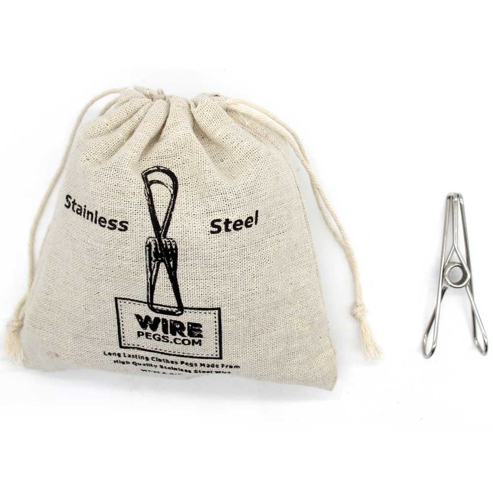 Stainless Steel Pegs REGULAR SIZE - 304 Medium Grade (50 pegs)