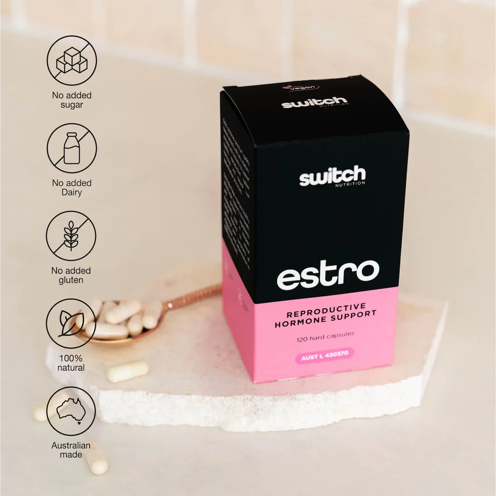 Switch Estro Healthy Hormone Support (120 caps) - Image 2