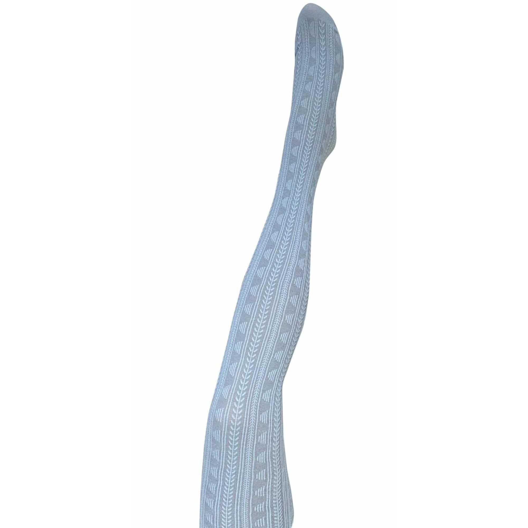 Tightology Organic Cotton Tights Summer Blue - Image 3