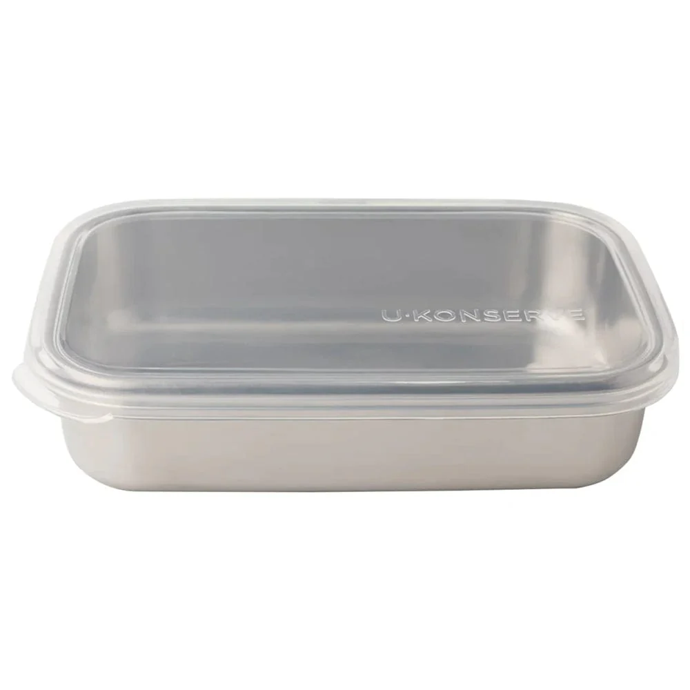U Konserve Rectangle Stainless Steel Food Storage Container 740ml / 25oz - Image 8