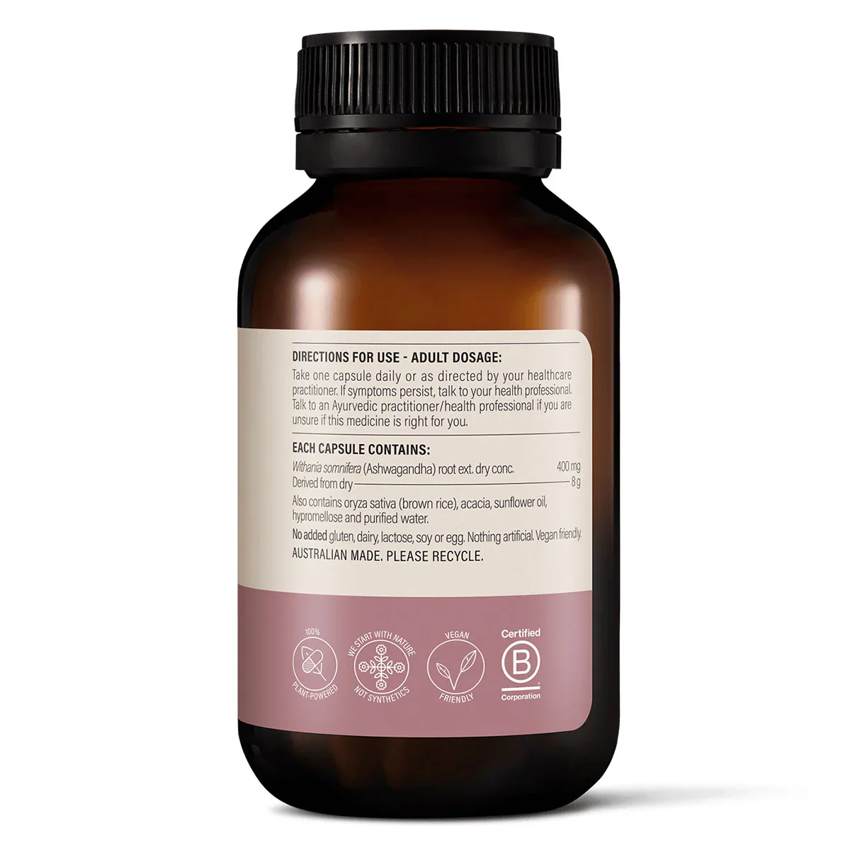 Wanderlust Ashwagandha High Strength (60 Caps) - Image 2
